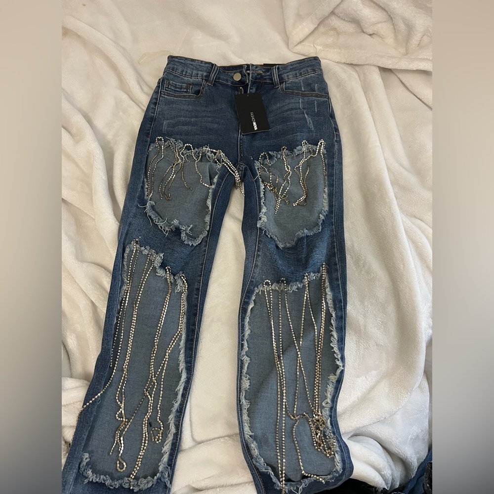 Fun bling pants